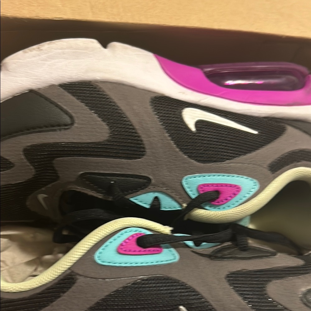 Nike Kids' Gray and Pink Sneakers